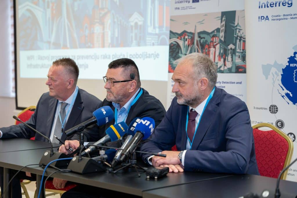 Prim. dr Milivoje Novak, prof. dr Ante Kvesić i dr mr sc. Aleksandar Radović