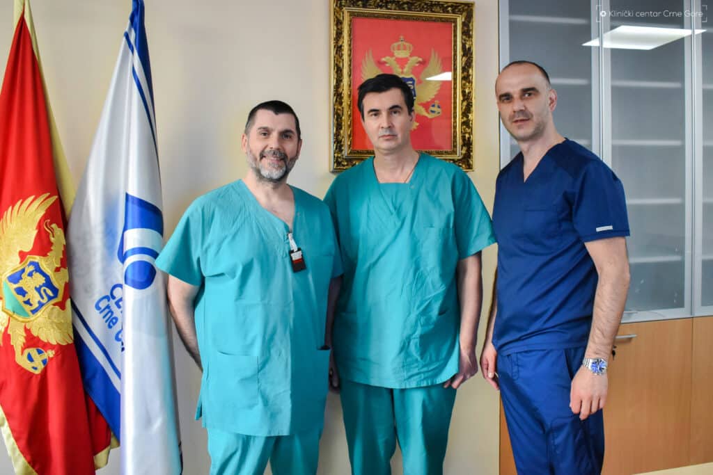 Tim koji je izveo intervenciju u KCCG