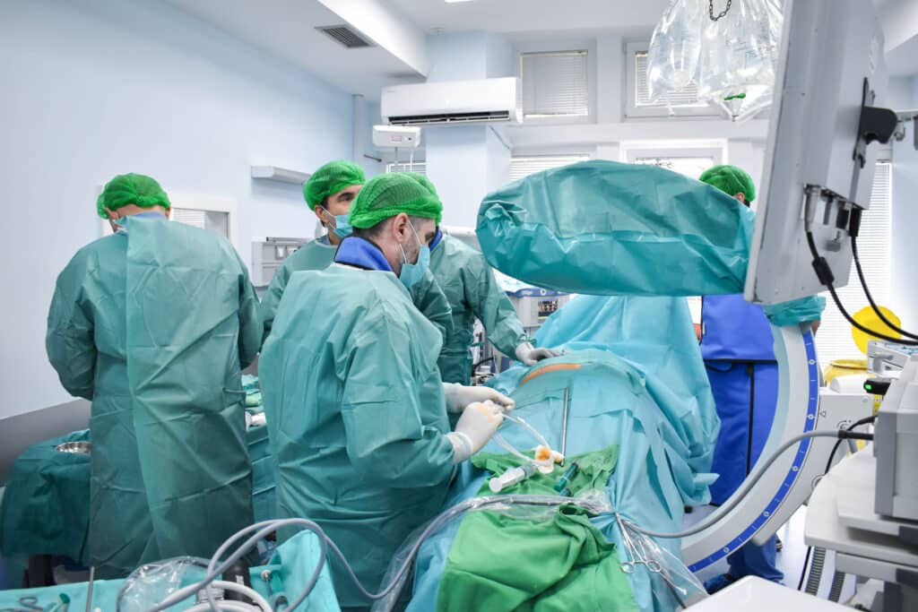 U OP sali Klinike za urologiju KCCG